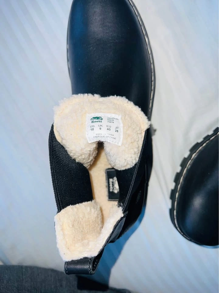 Roots "Tobermory" Men's Chelsea Boots - Waterproof Leather, Sher - photo 5