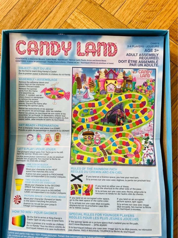 Cardy Land Board Game – Fun for Kids Aged 3+ - photo 2