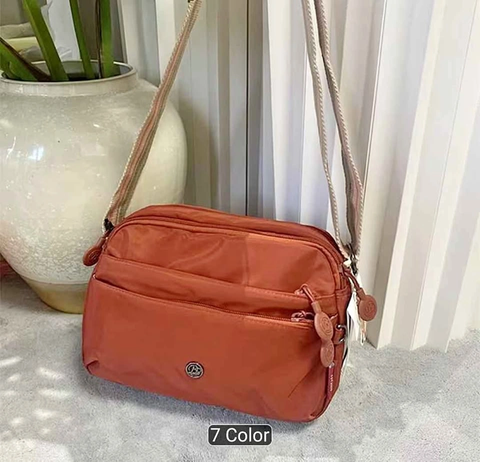 Brand new premium nylon multi pocket anti theft bag with quality