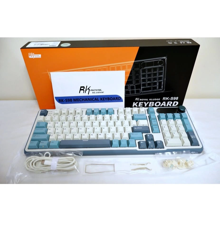 New ROYAL KLUDGE S98 Wireless Mechanical Keyboard w/ Display
