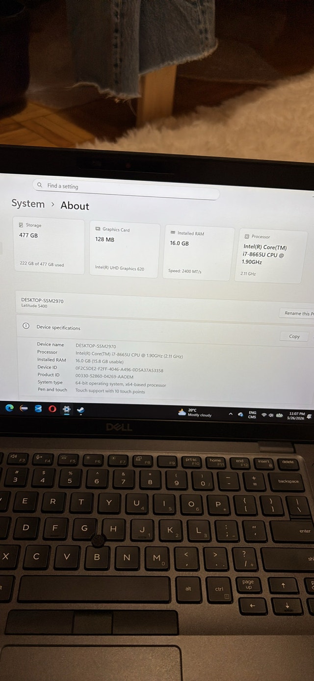 DELL Latitude 5400