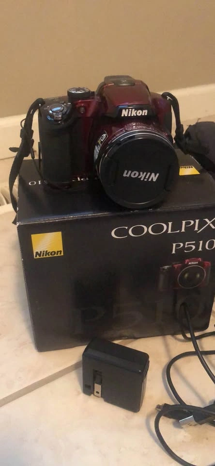 Nikon Coolpix P510 Camera with Box and Bag - photo 2