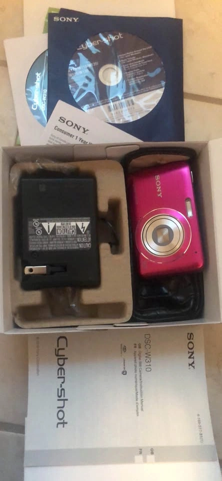 Sony Cyber-shot DSC-W310 Pink Rose Digital Camera - photo 5