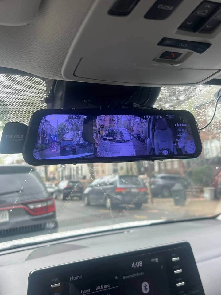 4K Dash Cam 3 Channel w/ WiFi & GPS Backup Camera - photo 4