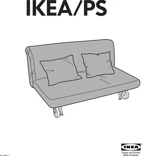Ikea Lovas Sofa Bed Cover - Red - photo 5