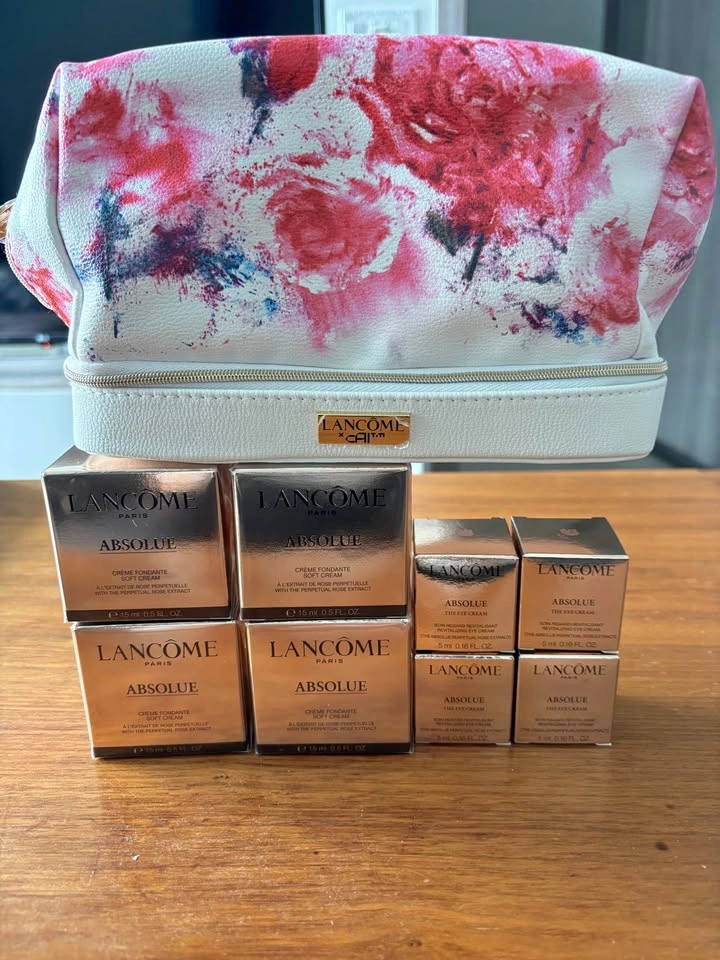 Lancôme Absolue Skincare Set - 60ml Soft Cream + 20ml Eye Cream