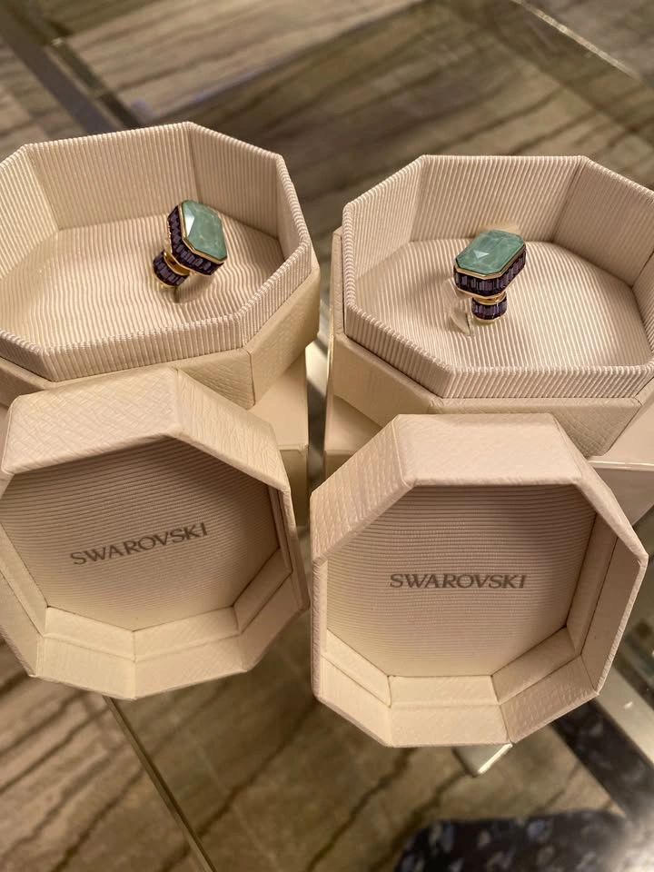Swarovski Orbita Stud Crystal Earrings - photo 2