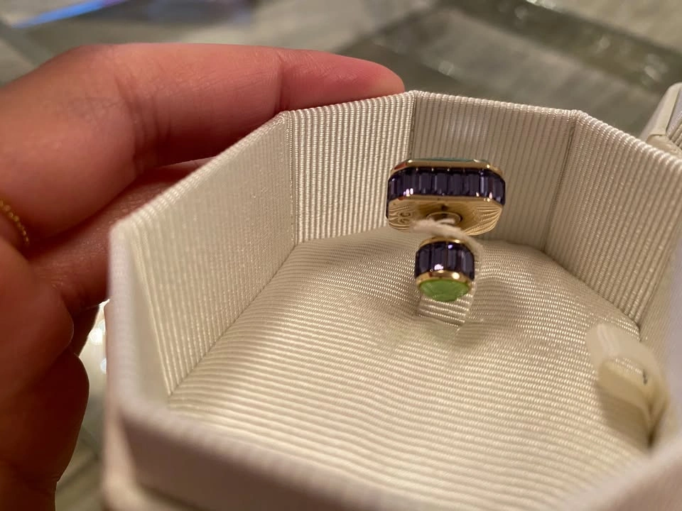 Swarovski Orbita Stud Crystal Earrings - photo 3