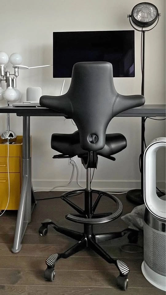 HÅG Capisco Leather Chair with Footring