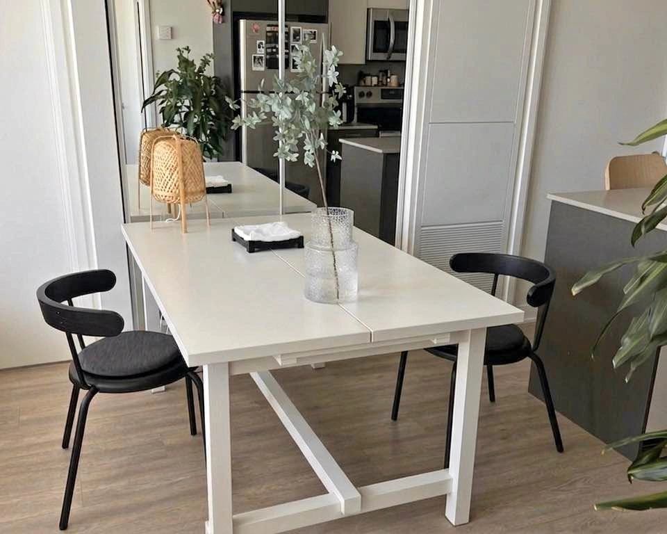 IKEA NORDVIKEN Extendable Table 4-6 seats