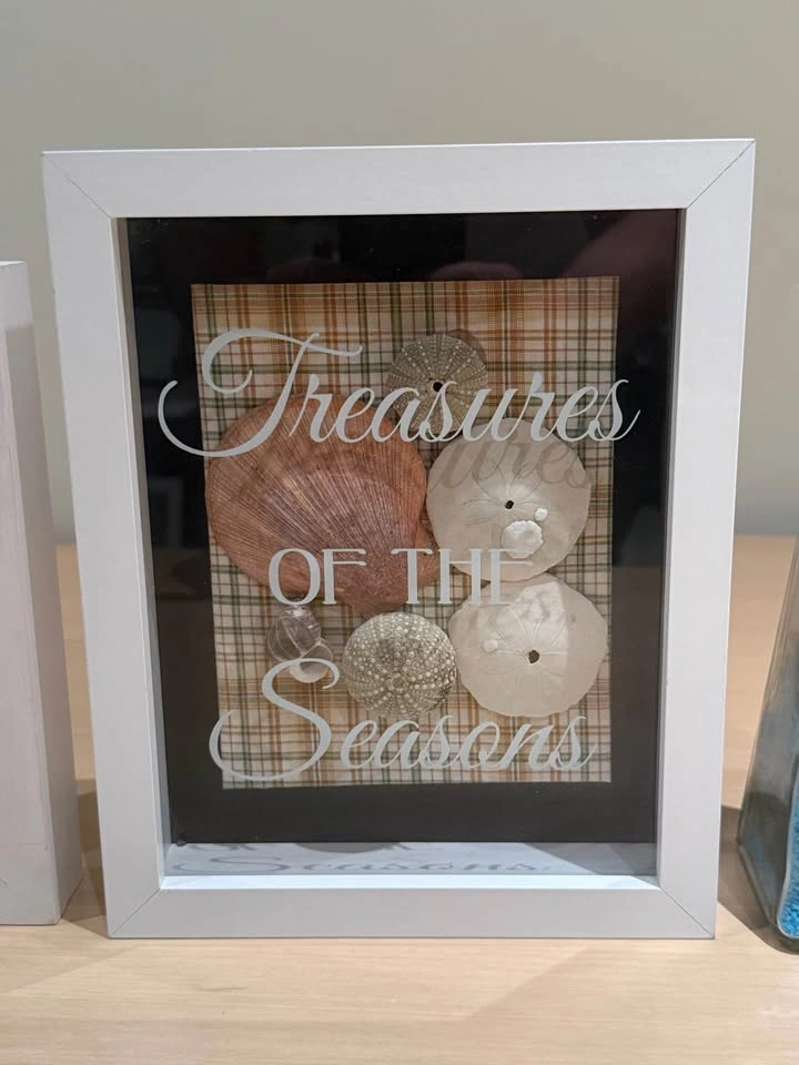 Seashell Shadow Boxes and Decorative Bottles Set - photo 3