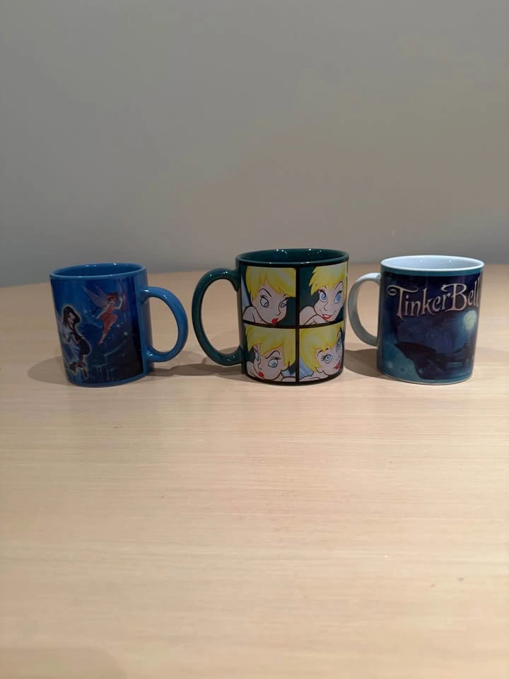 Disney Tinker Bell Mugs Set of 3 - photo 2