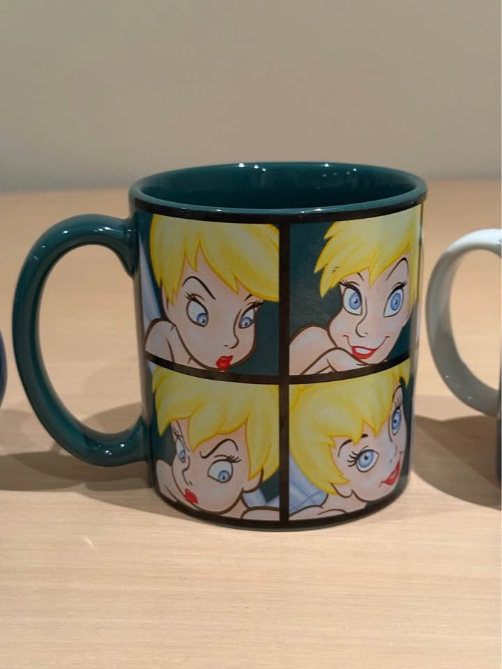 Disney Tinker Bell Mugs Set of 3 - photo 4