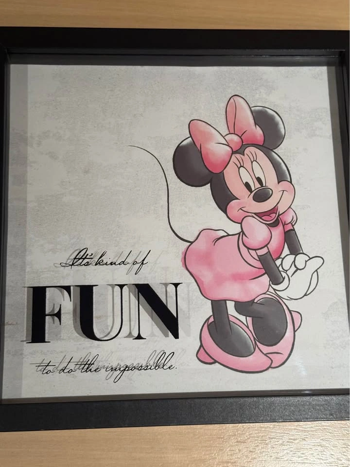 Disney Mickey & Minnie Mouse Framed Wall Art Set - photo 5