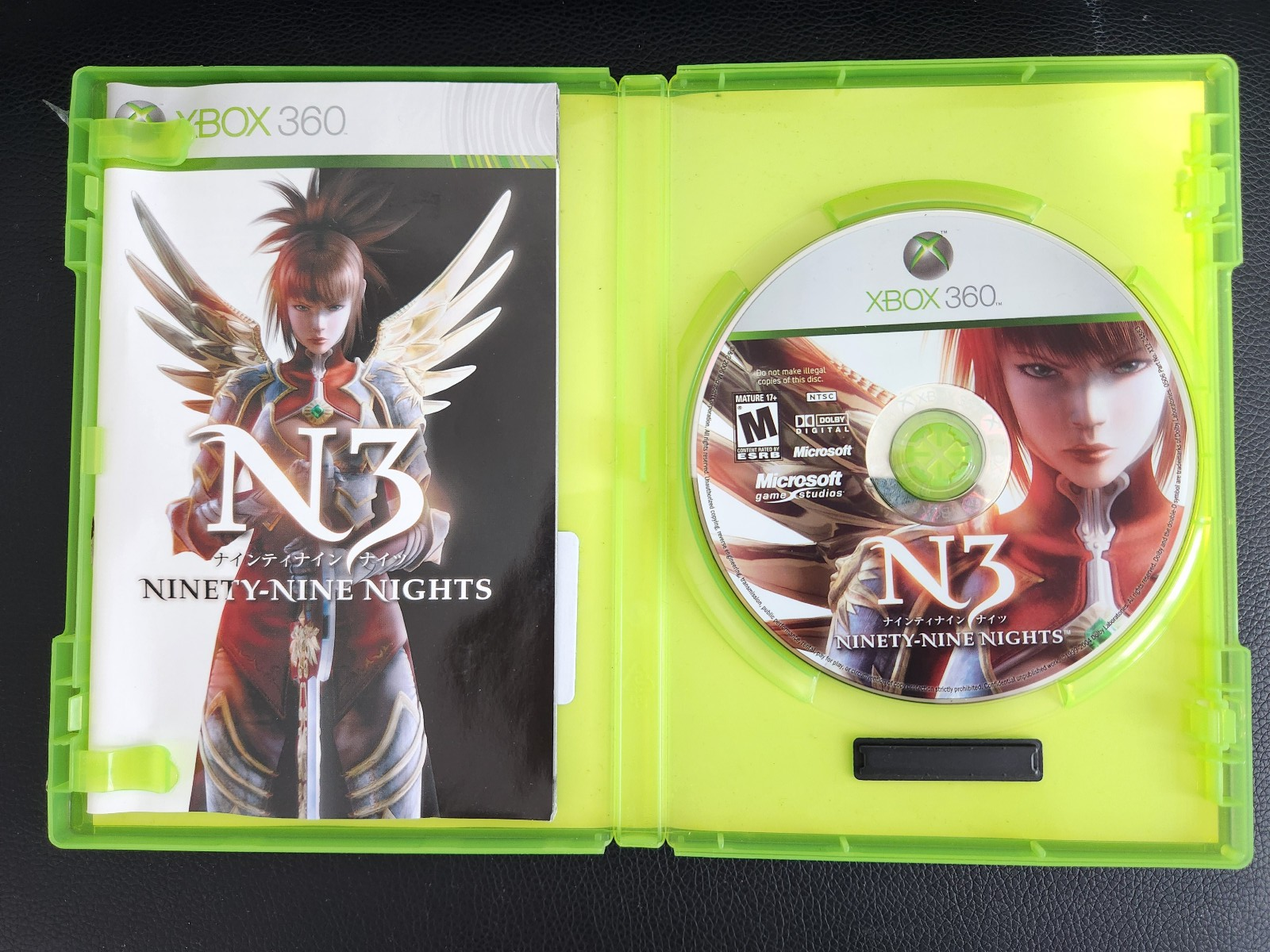N3 Ninety-Nine Nights (Xbox 360, 2006) CIB Complete w/ Manual - photo 3
