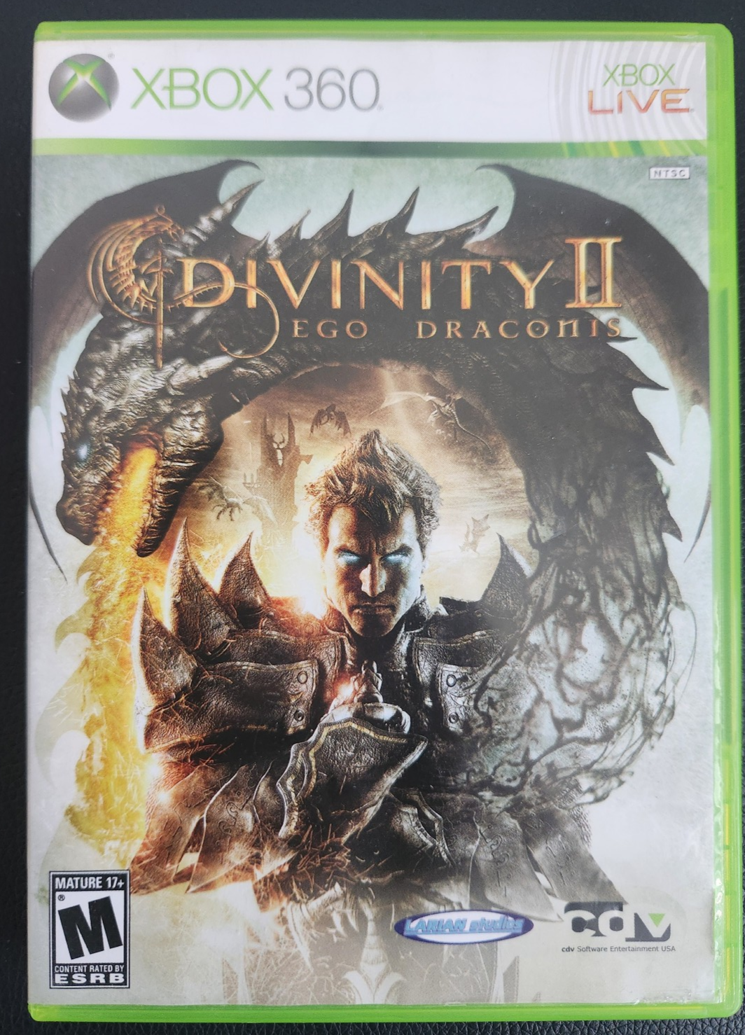 Divinity II: Ego Dragonis Xbox 360 (2009) No Manual