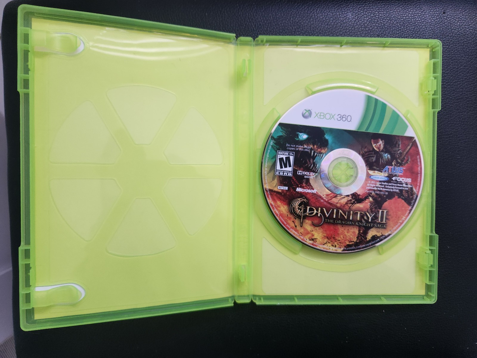 Divinity II: Ego Dragonis Xbox 360 (2009) No Manual - photo 3