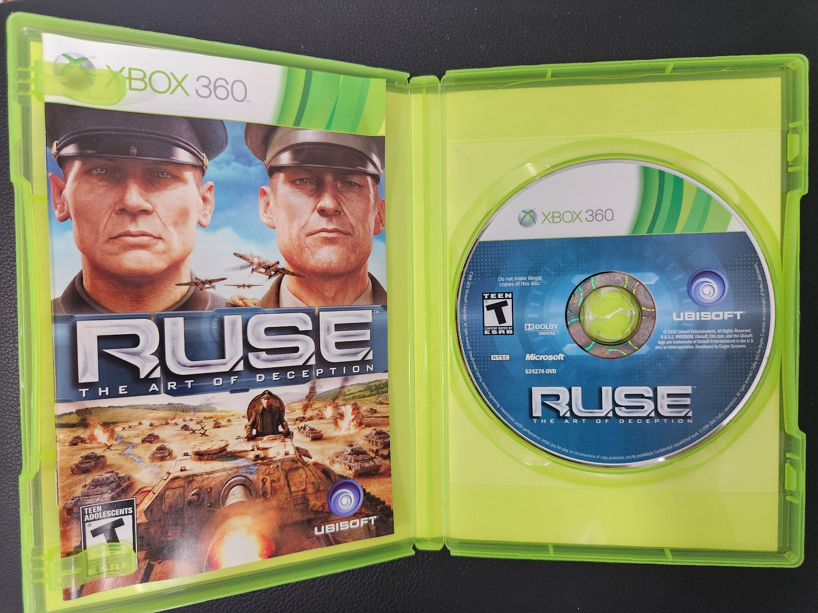 RUSE: The Art of Deception (Xbox 360) CIB w/ Manual - photo 3