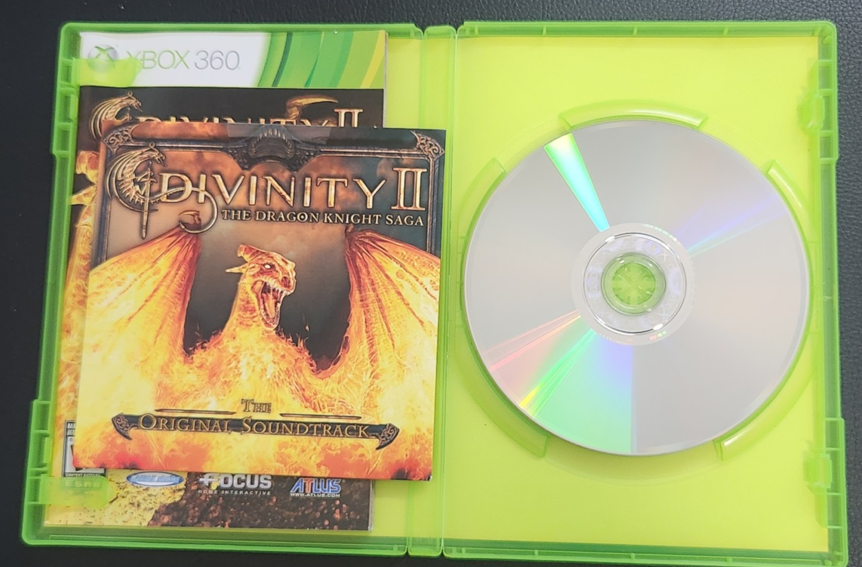 Divinity II: Dragon Knight Saga (Xbox 360, 2011) CIB + Soundtrac - photo 4