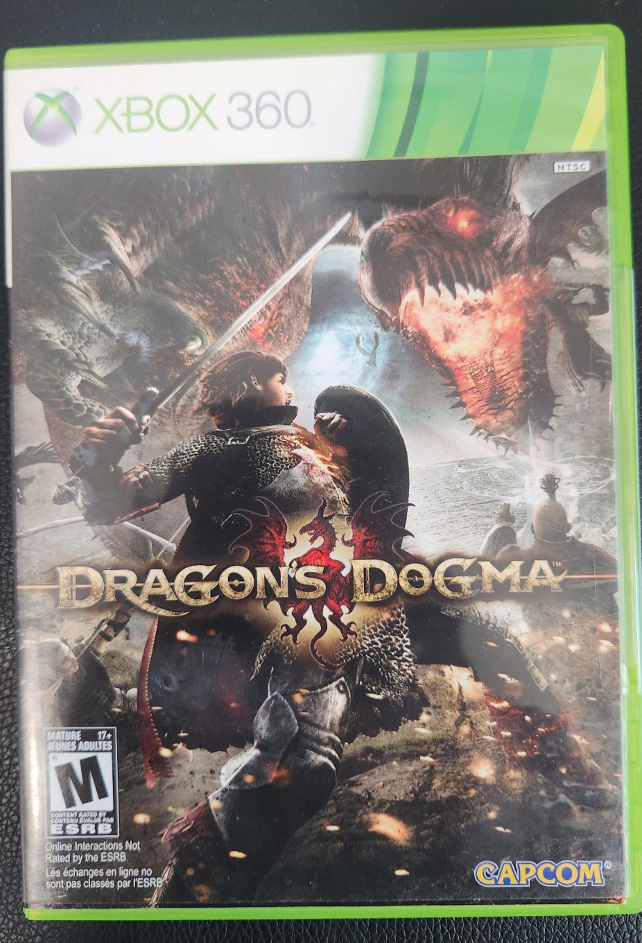 Dragon's Dogma (Xbox 360, 2012) Complete W/Manual