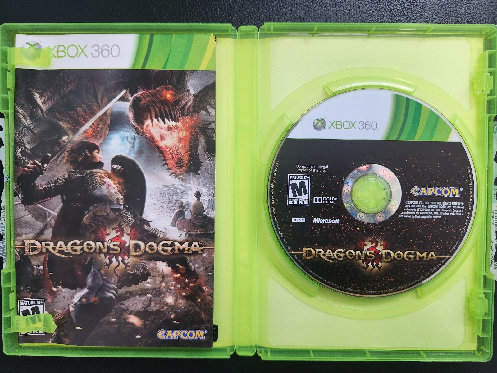 Dragon's Dogma (Xbox 360, 2012) Complete W/Manual - photo 3