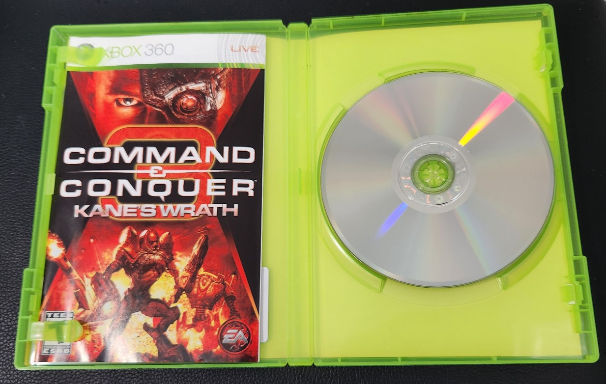 Xbox 360 Command & Conquer 3 Kane's Wrath Complete CIB Excellent - photo 4