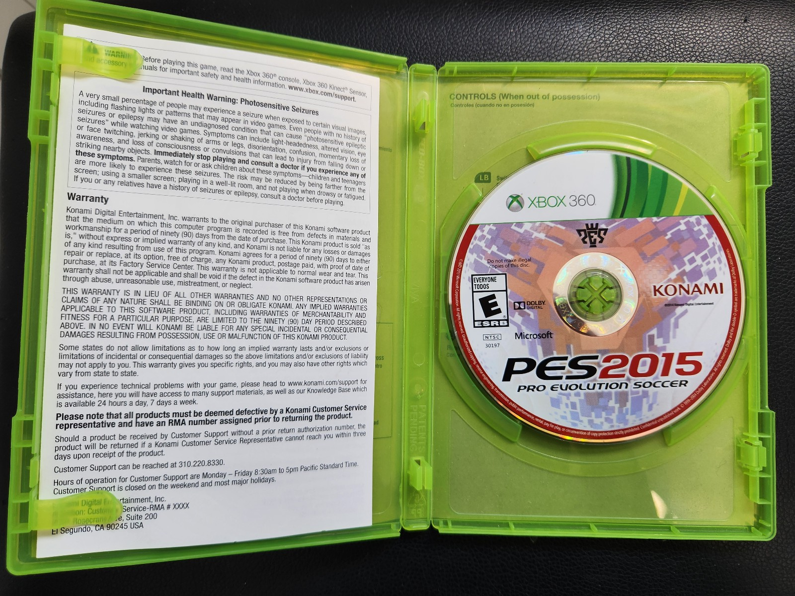 Pro Evolution Soccer 2015 (Xbox 360) - photo 3