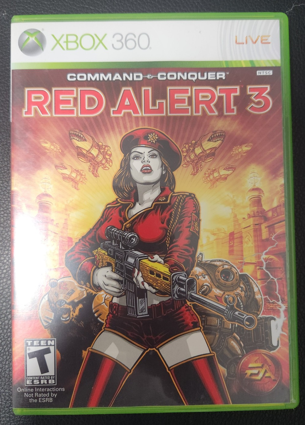 Command & Conquer: Red Alert 3 Xbox 360 Complete CIB Tested - photo 2
