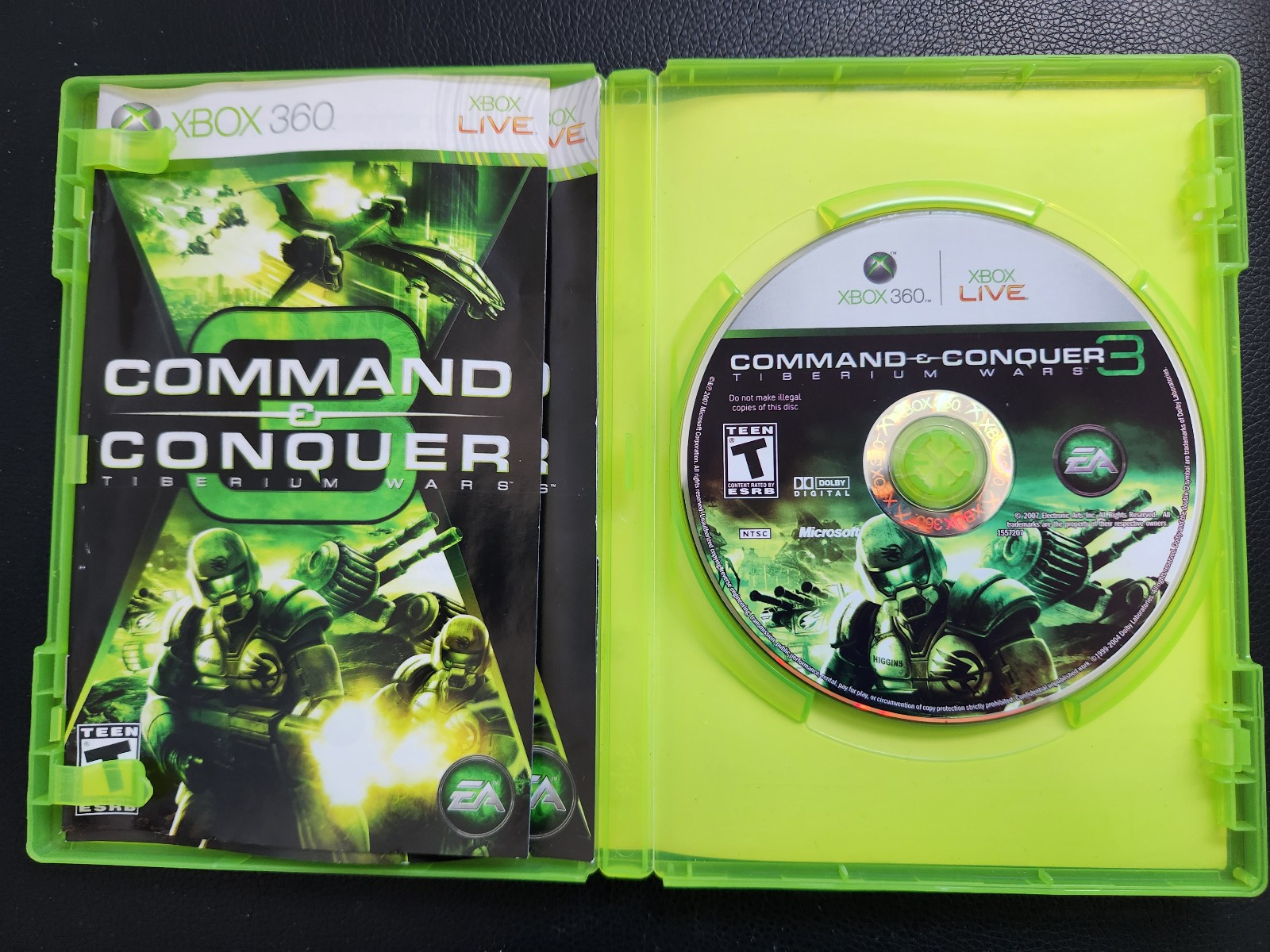 Command & Conquer 3: Tiberium Wars (Xbox 360) CIB Tested & Worki - photo 3