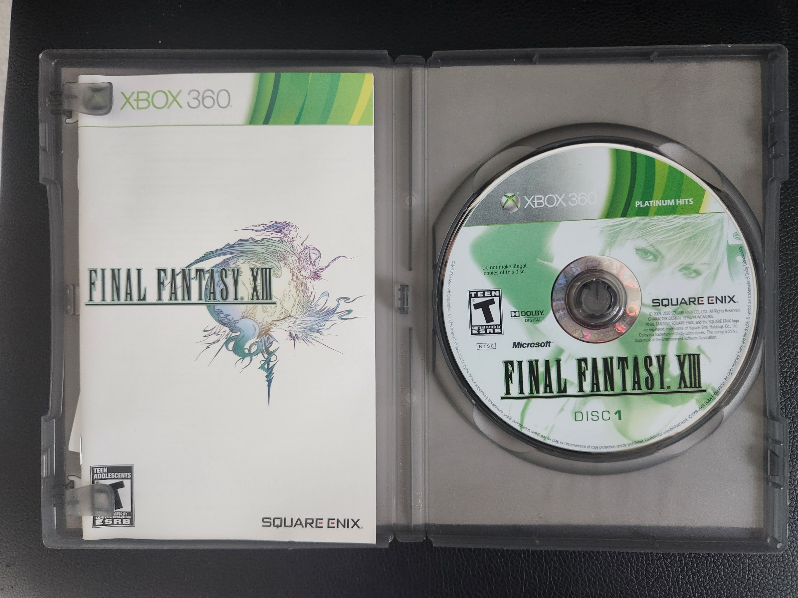 Final Fantasy XIII Xbox 360 (2010) Complete 3 Disc Set w/ Manual - photo 3