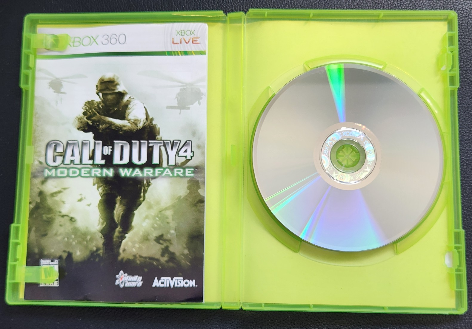 Call of Duty 4: Modern Warfare (Xbox 360, 2007) w/ Manual - photo 4