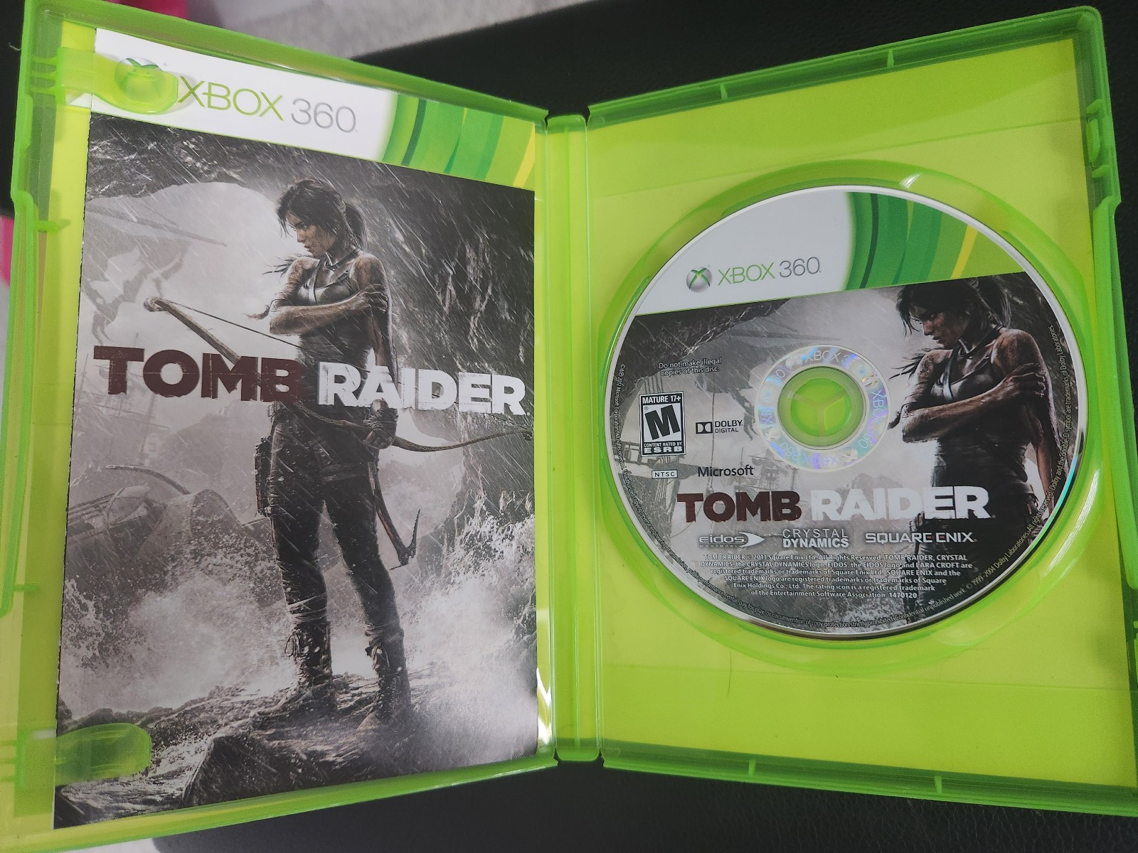 Tomb Raider (Xbox 360, 2013) CIB Complete - Tested - photo 3