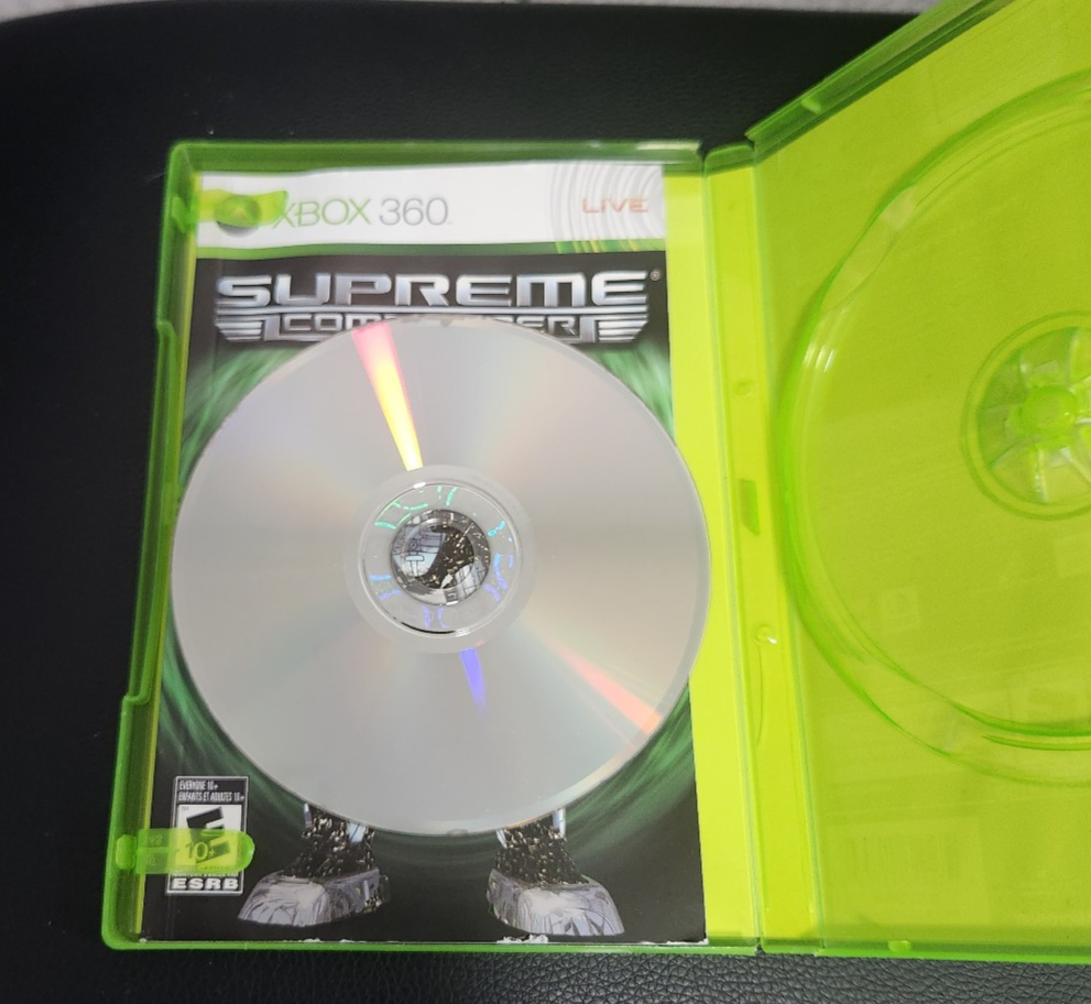 Supreme Commander Xbox 360 - Complete In Box & Tested - photo 4