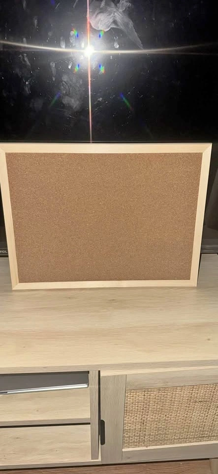 Cork board with wooden frame 30 Cm
