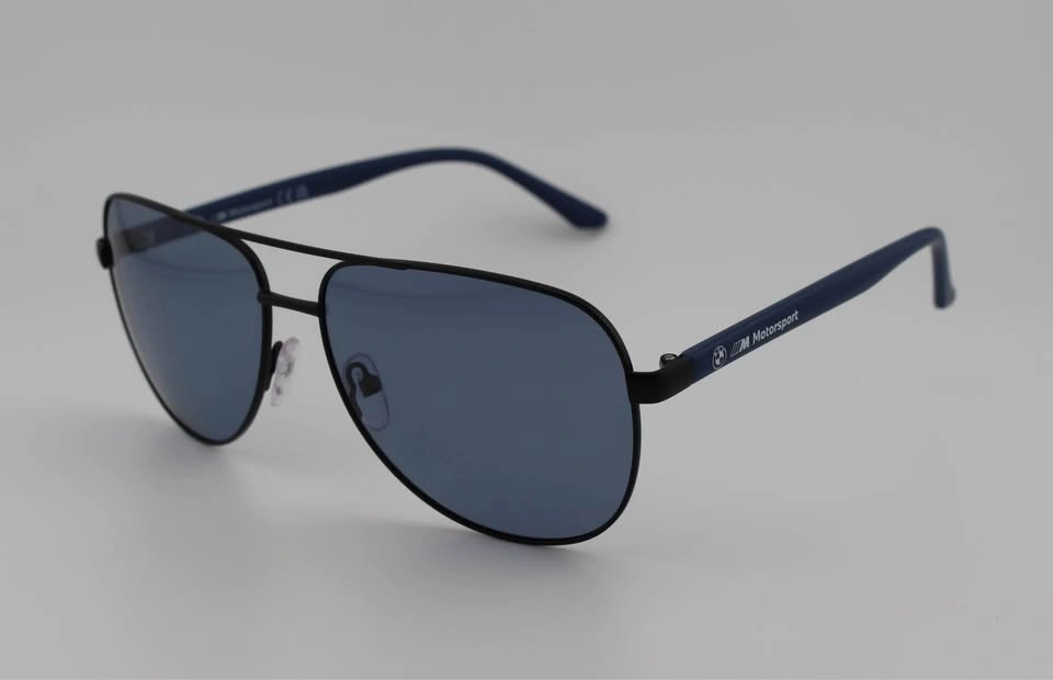 BMW MOTORSPORT Men’s Aviator Blue Sunglasses BS0028-02M-62 - photo 3