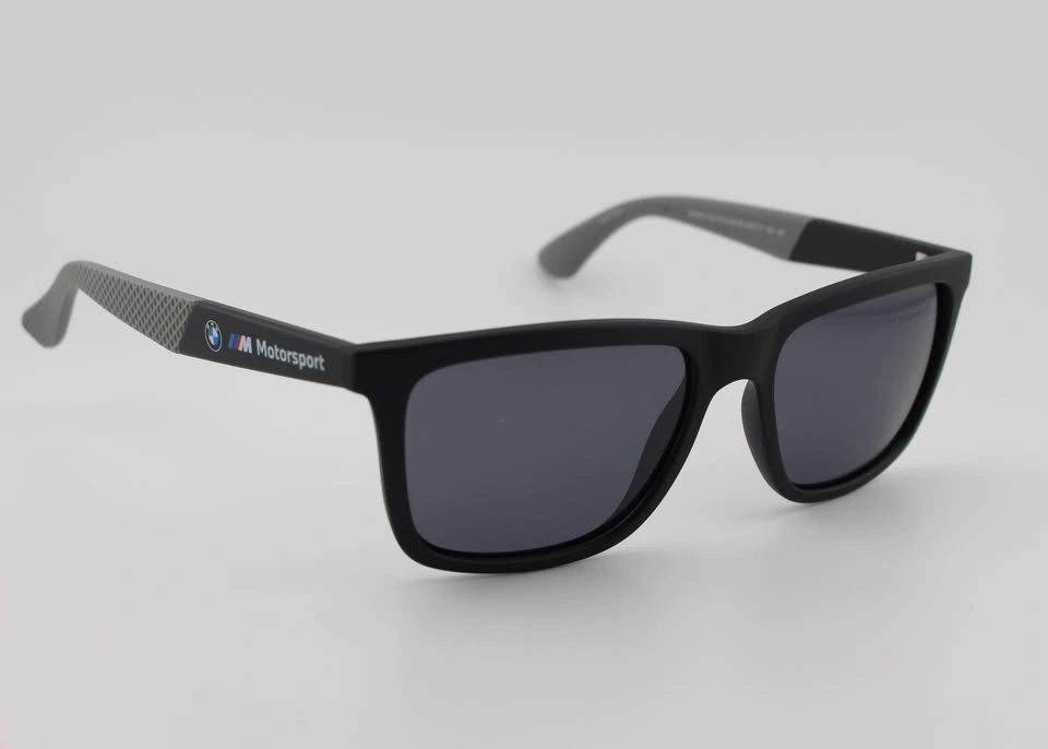 BMW MOTORSPORT Men’s Black Sunglasses Rectangle BS0031-02D-54 - photo 3