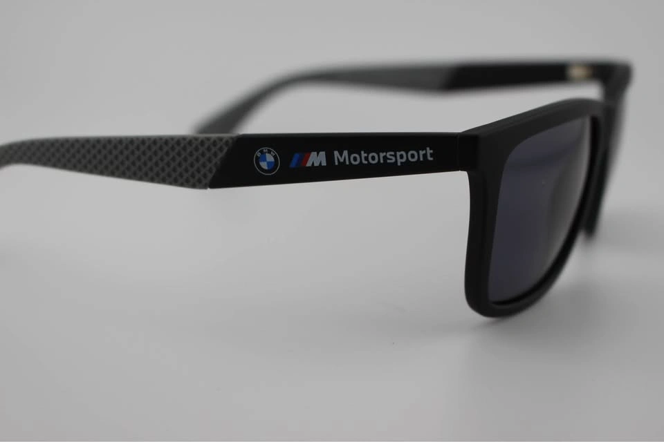 BMW MOTORSPORT Men’s Black Sunglasses Rectangle BS0031-02D-54 - photo 5