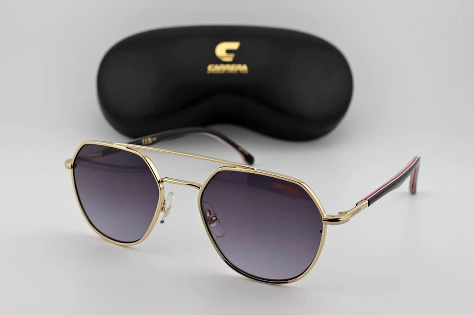 Carrera Grey Hexagonal Unisex Sunglasses 303/S 0W97/9O 53 NEW
