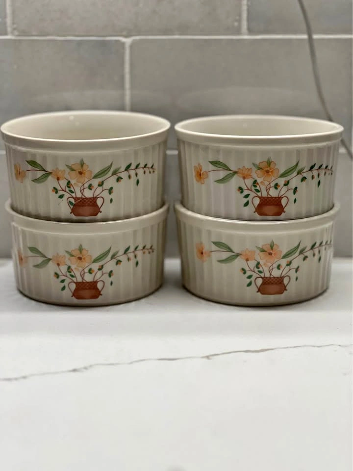 Countryside Stoneware Ramekins - Set of 4