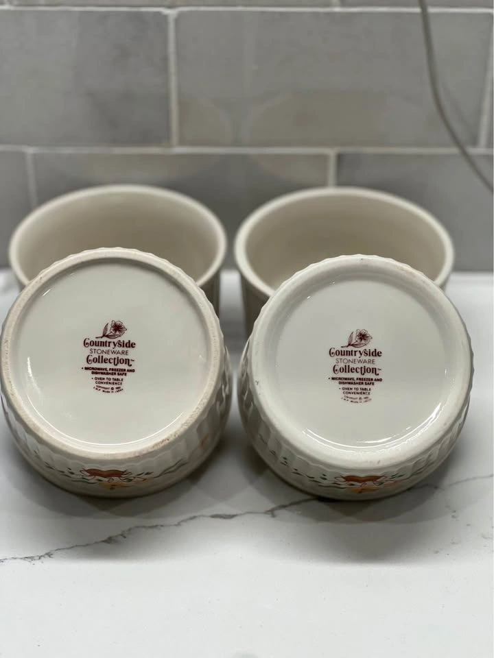Countryside Stoneware Ramekins - Set of 4 - photo 2
