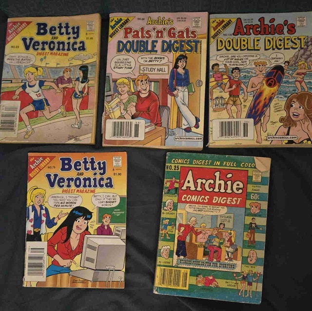 Archie Comics Digest Lot