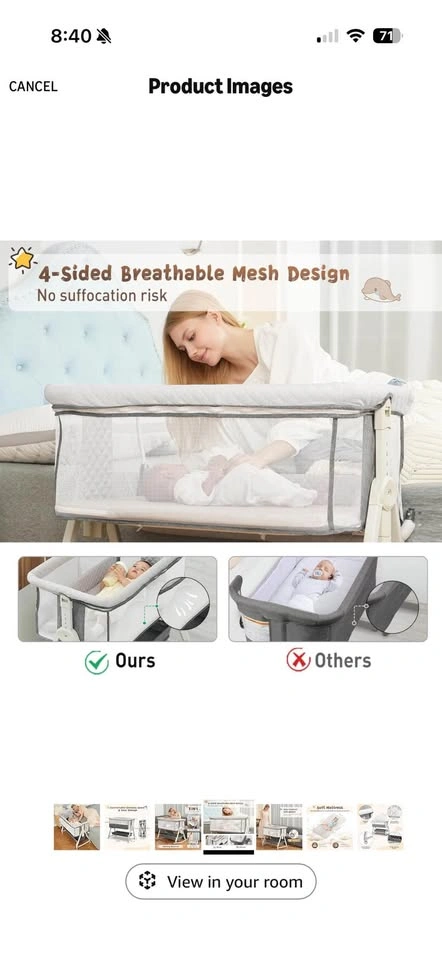 Baby Bassinet (never used) - photo 4