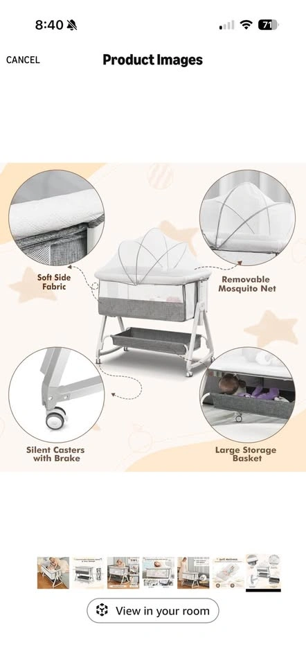 Baby Bassinet (never used) - photo 5