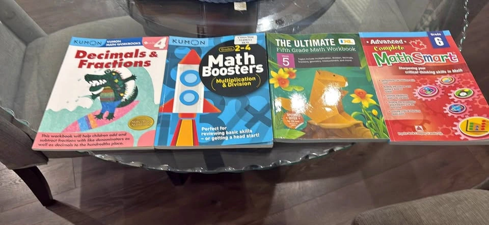 All math books for $10