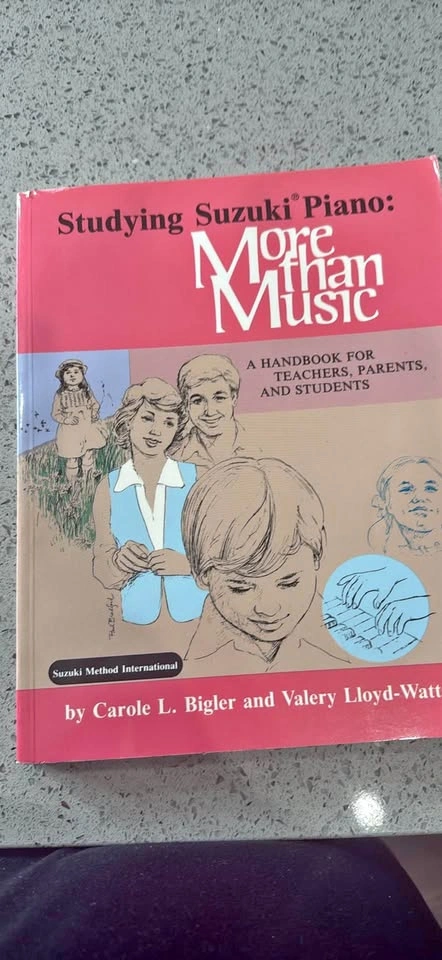 Studying Suzuki Piano Book for Beginners