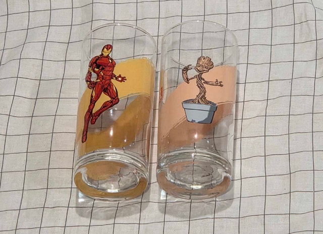 Marvel Groot & Iron Man Glasses