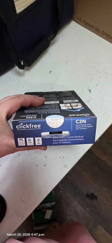 ClickFree 640GB Auto Backup Device - photo 2