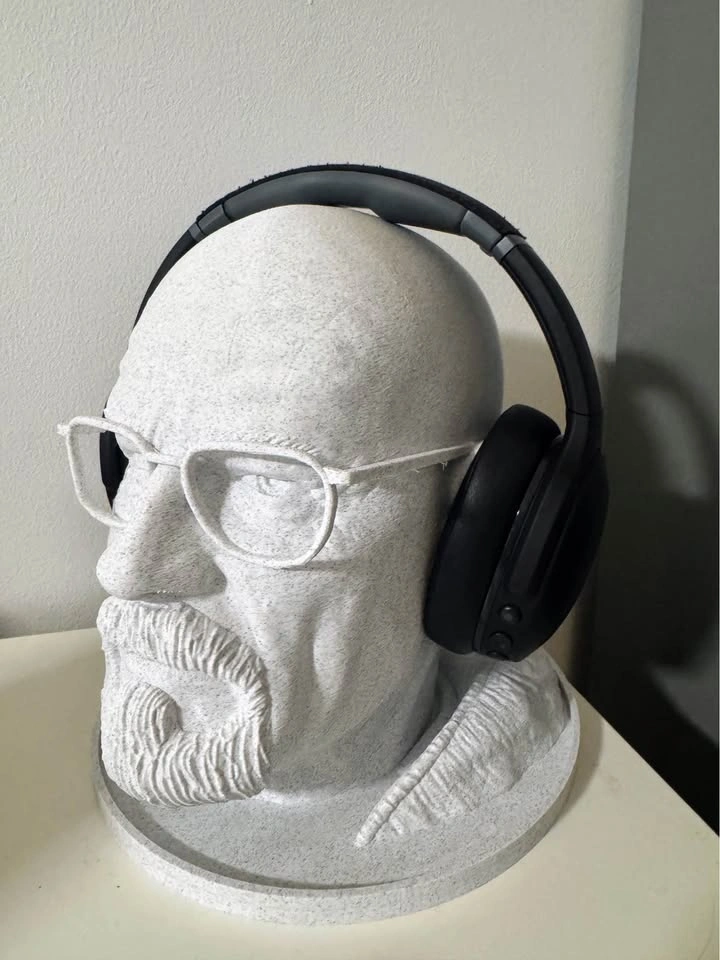 Heisenberg Walter White Bust/Headphones Stand - photo 2