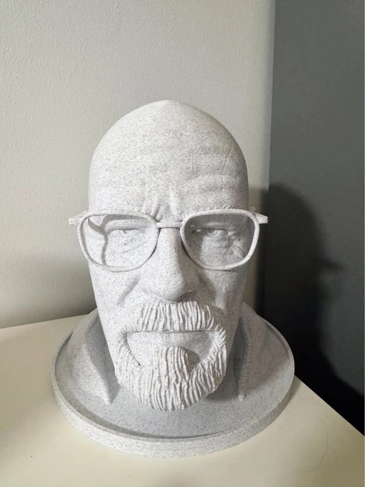 Heisenberg Walter White Bust/Headphones Stand - photo 3