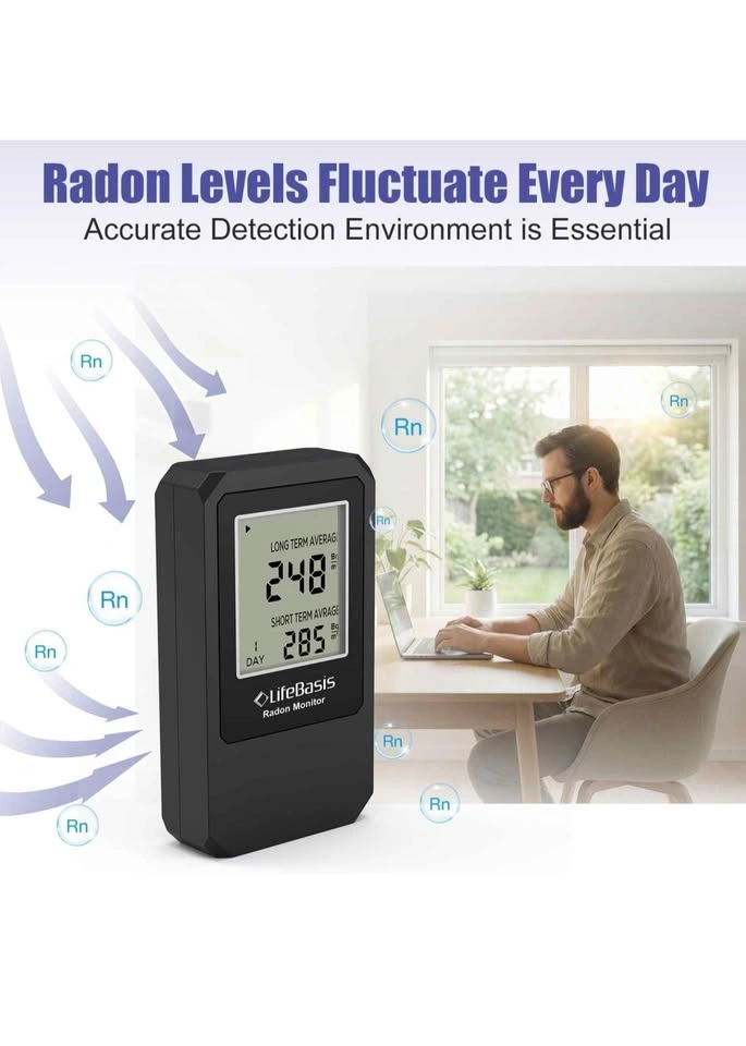 LifeBasis Digital Radon Monitor - photo 5